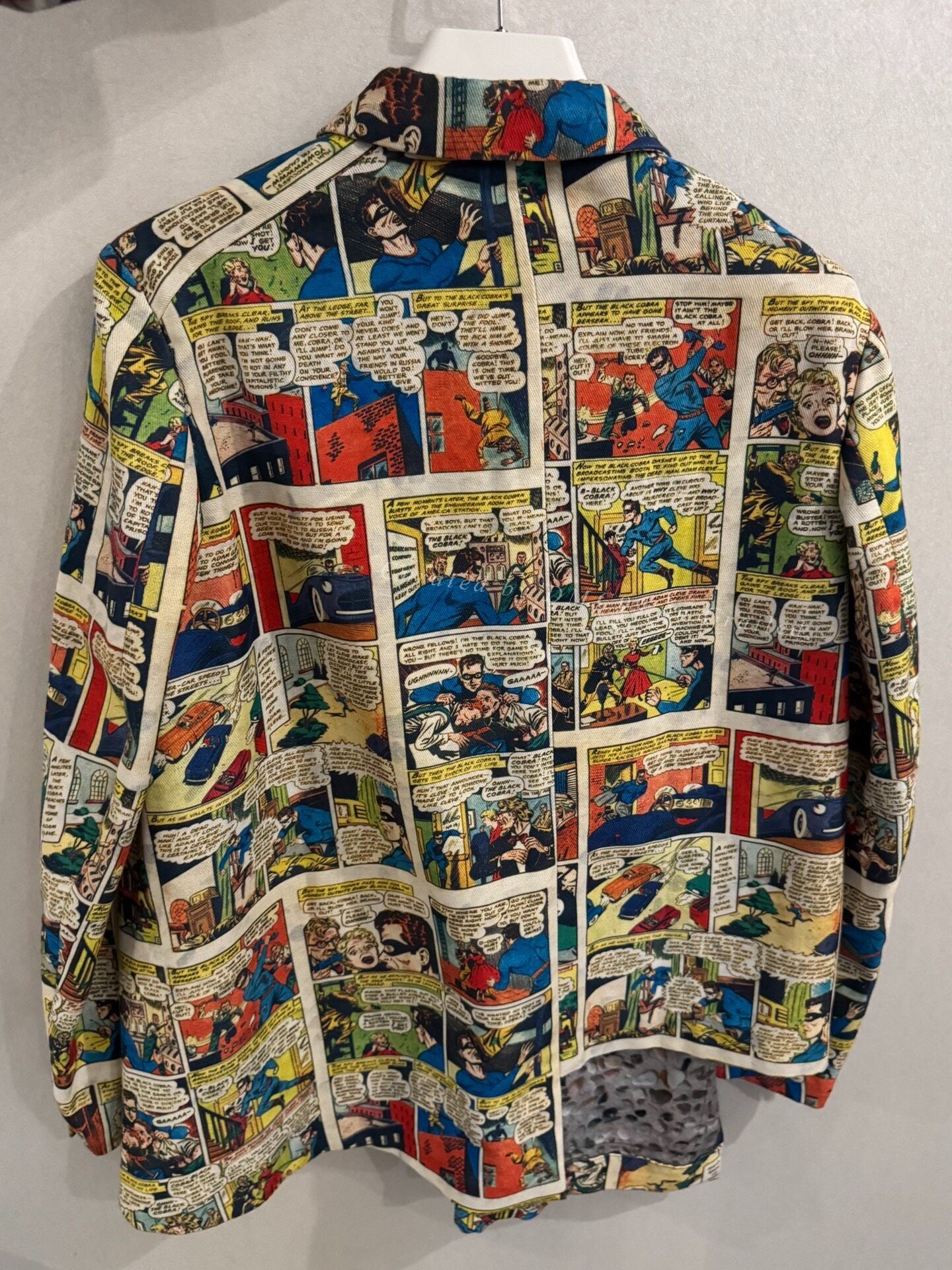 Comme des Garçons 02SS Comic Blazer