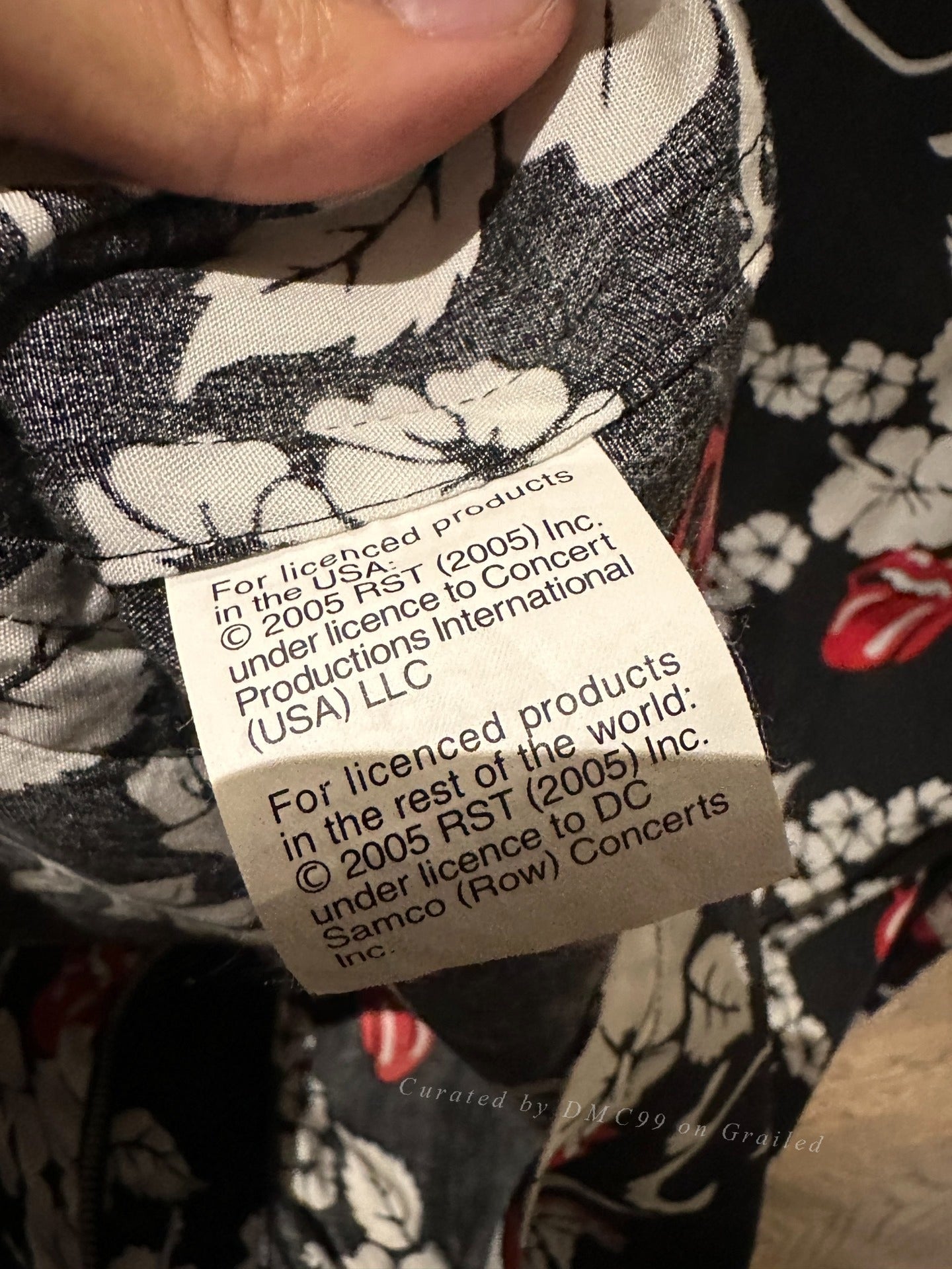 CDG Homme 05AW Rolling Stones Jacket