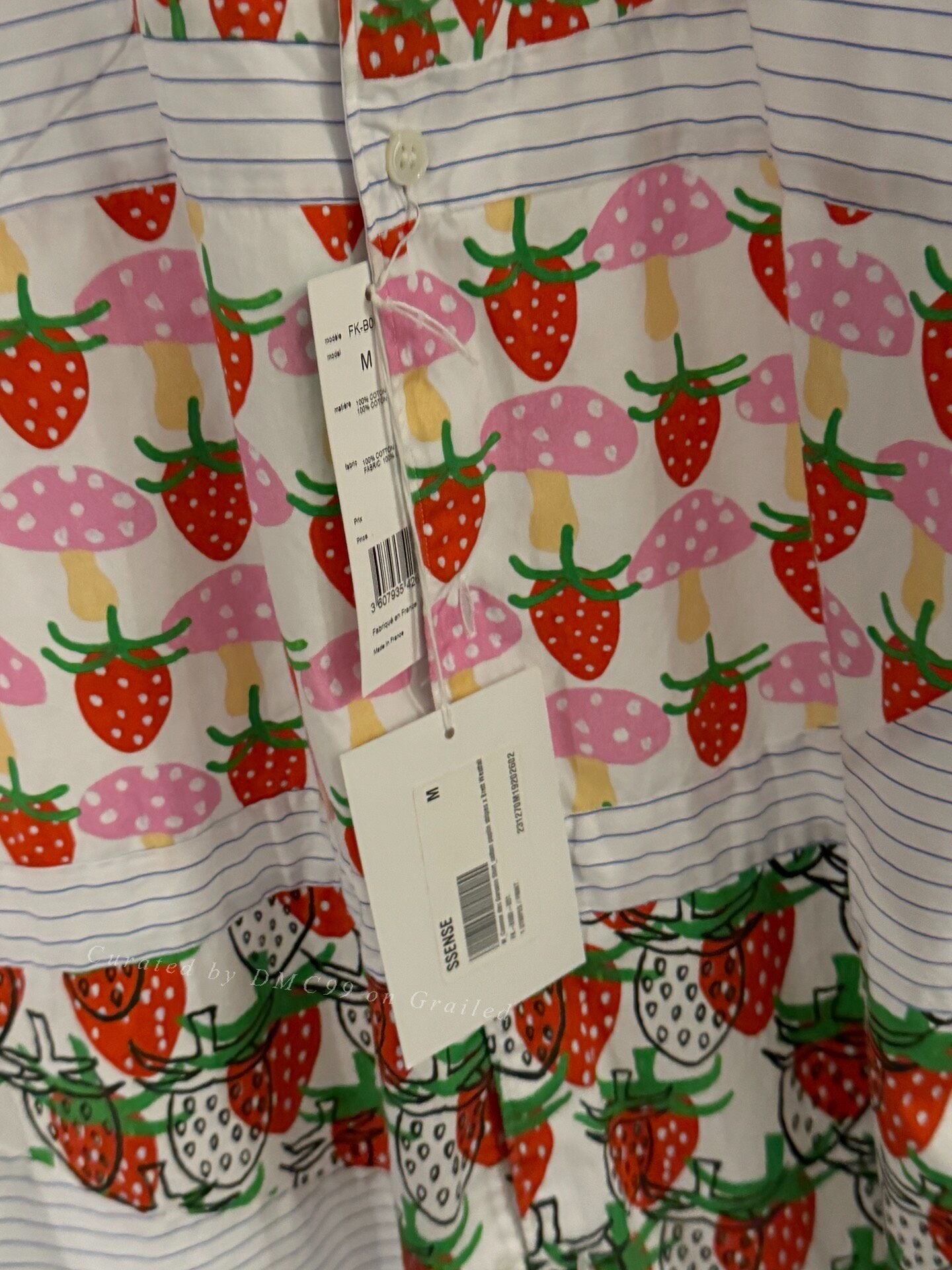 CDG HOMME Strawberry Shirt
