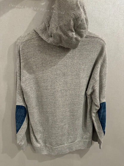Visvim Gray Indigo Hoodie