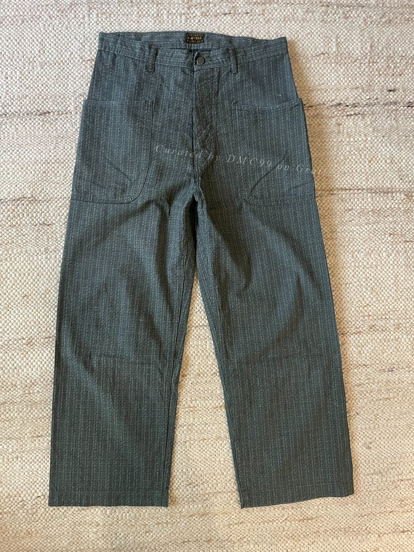 KAPITAL Wide-Leg Pants