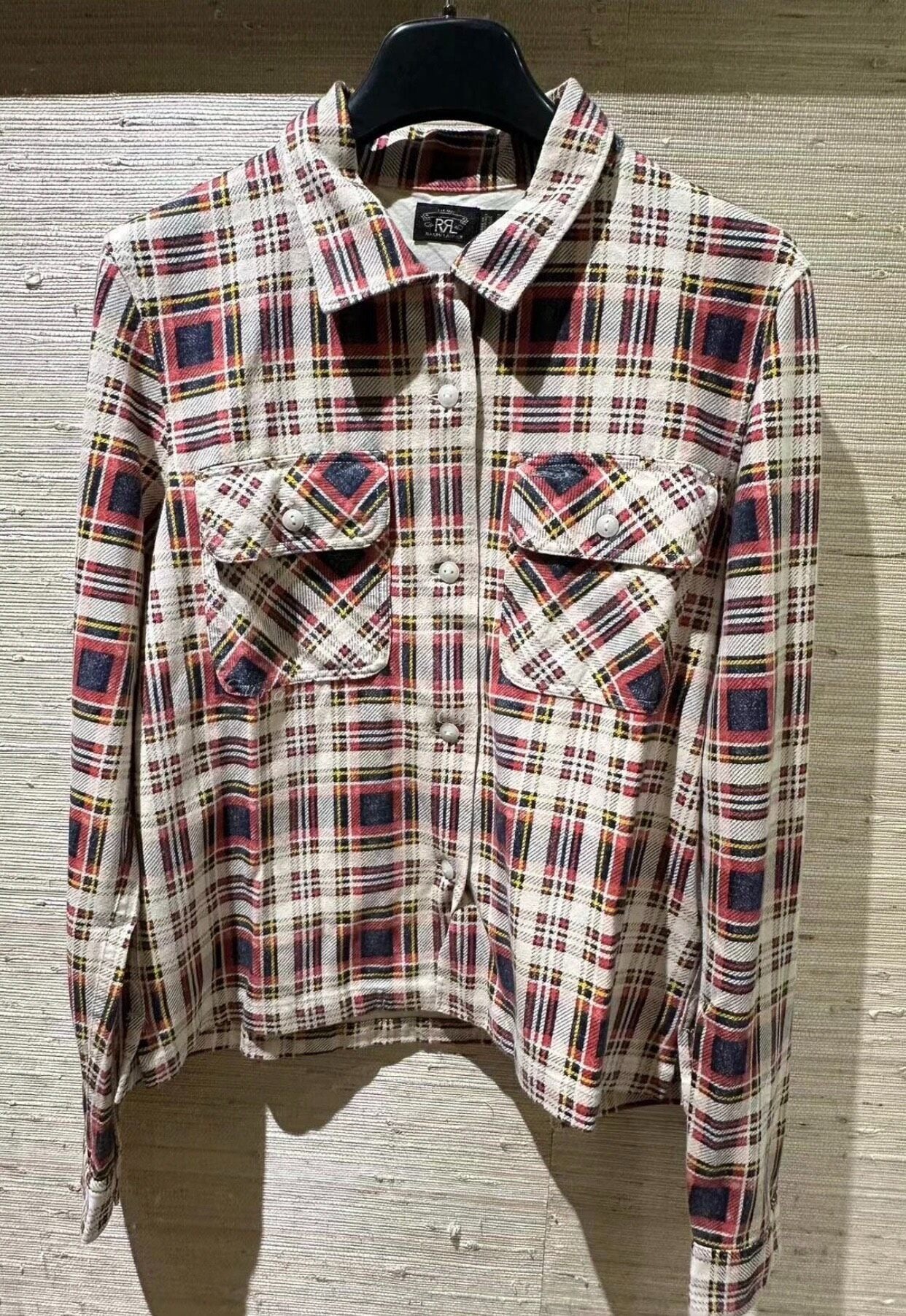 Ralph Lauren Classic Plaid Cardigan