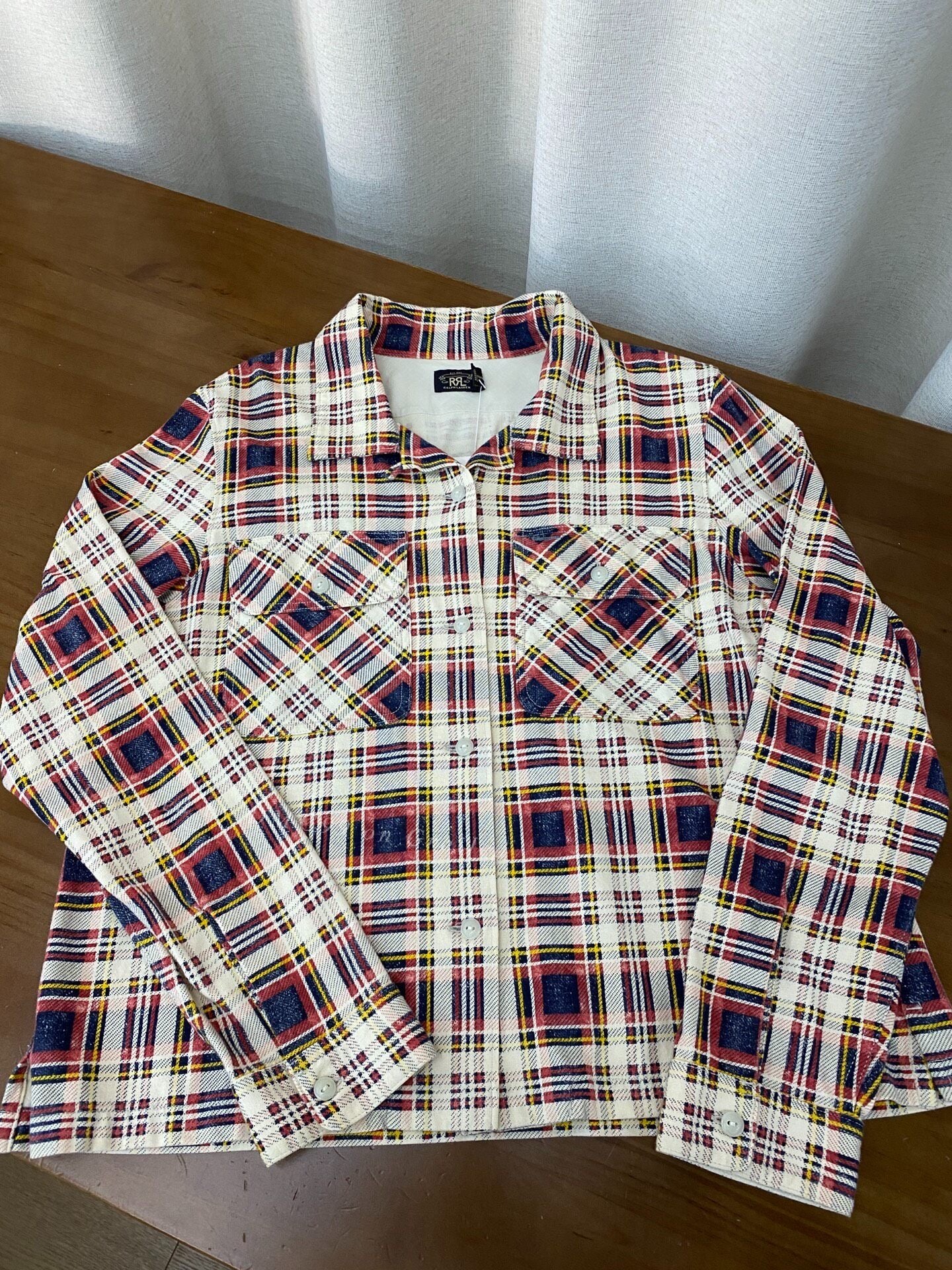 Ralph Lauren Classic Plaid Cardigan