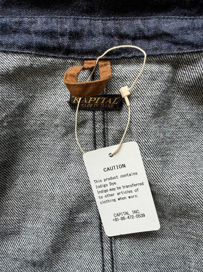 Kapital 26SS Dark Blue Denim Work Jacket