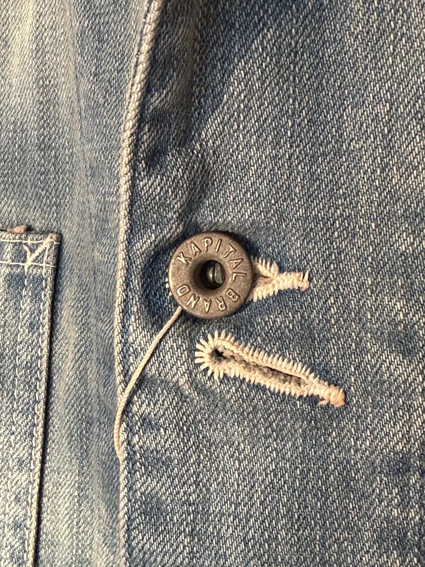 Kapital 25SS Short Four-Pocket Denim Jacket