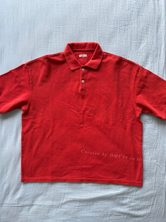 KAPITAL 23SS Piqué Mesh Pocket Polo Shirt