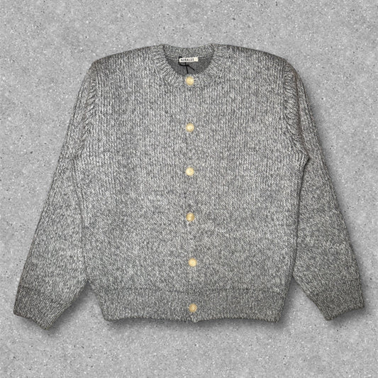 AURALEE AW25 Wool-Alpaca Round Neck Knit