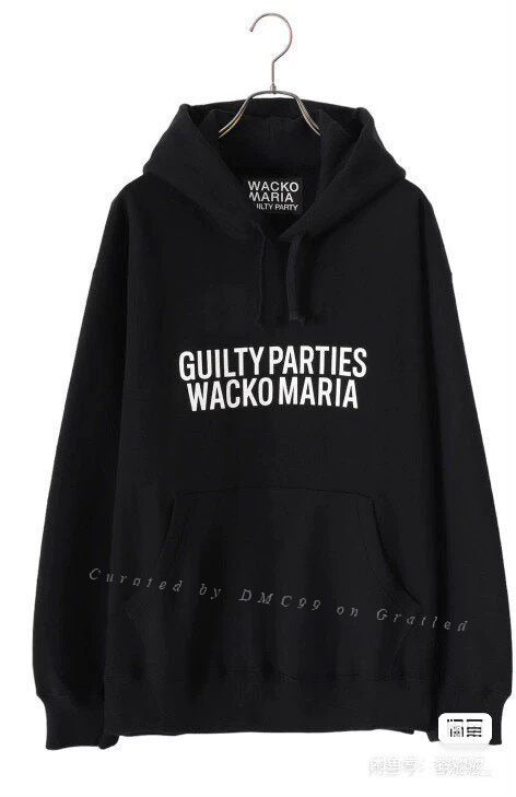WACKO MARIA HEAVY WEIGHT HOODED SWEATSHIRT