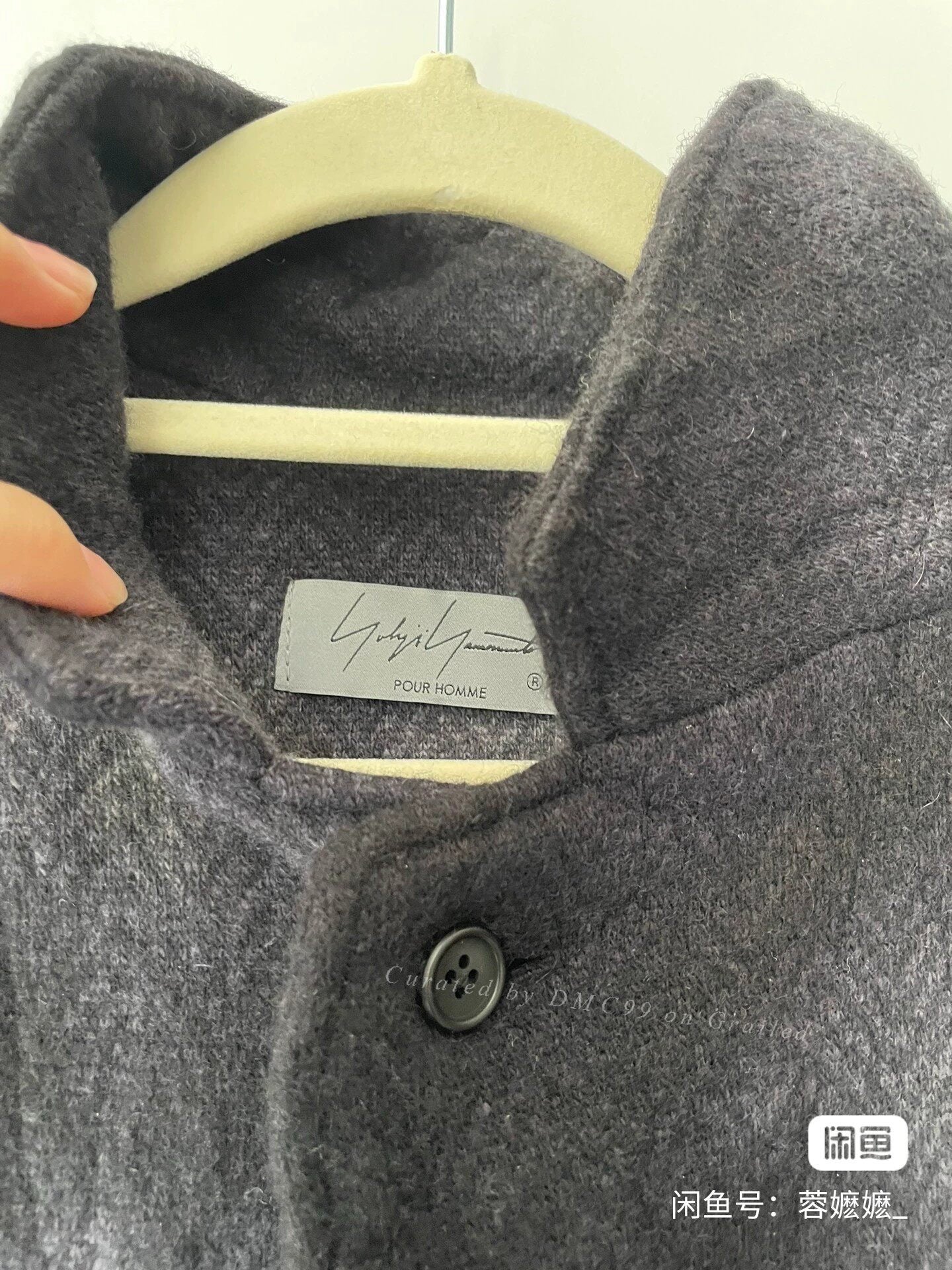 Yohji Yamamoto Cashmere Short Blazer