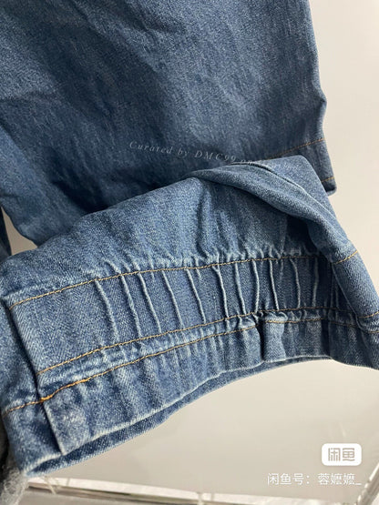KAPITAL 23AW Vintage Distressed Cargo Jeans