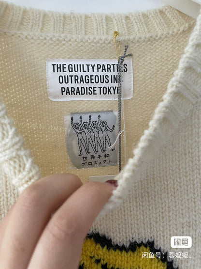WACKO MARIA 23AW World Peace Sweater