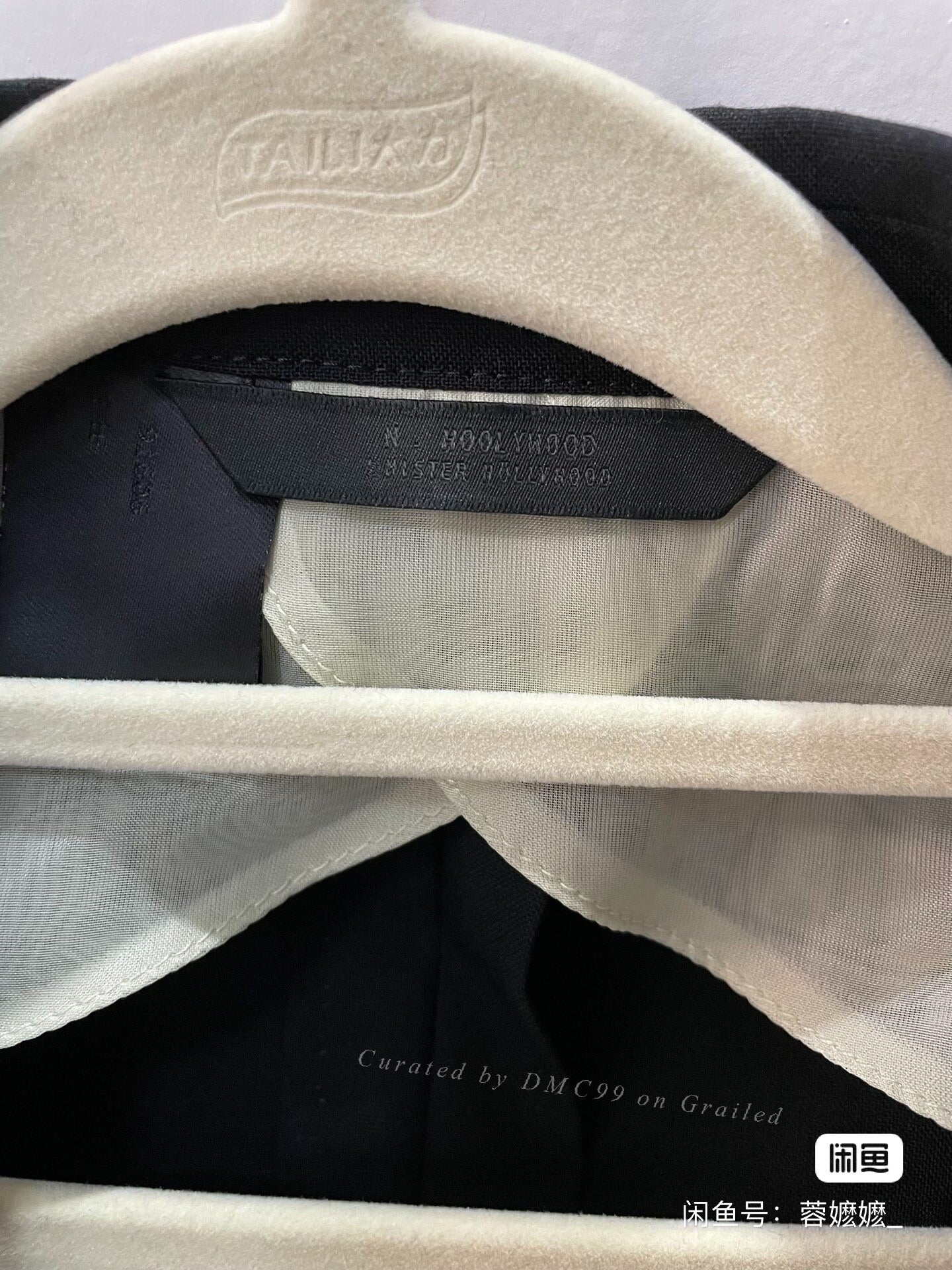 N.HOOLYWOOD Oversized Wool Tailored Jacket
