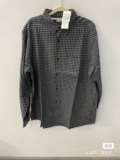 nanamica Regular Collar Check Wind Shirt