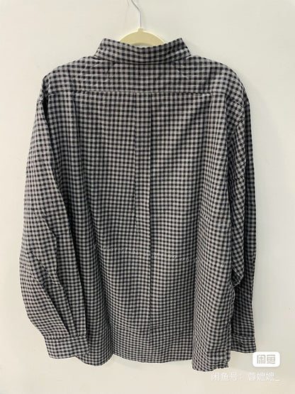 nanamica Regular Collar Check Wind Shirt