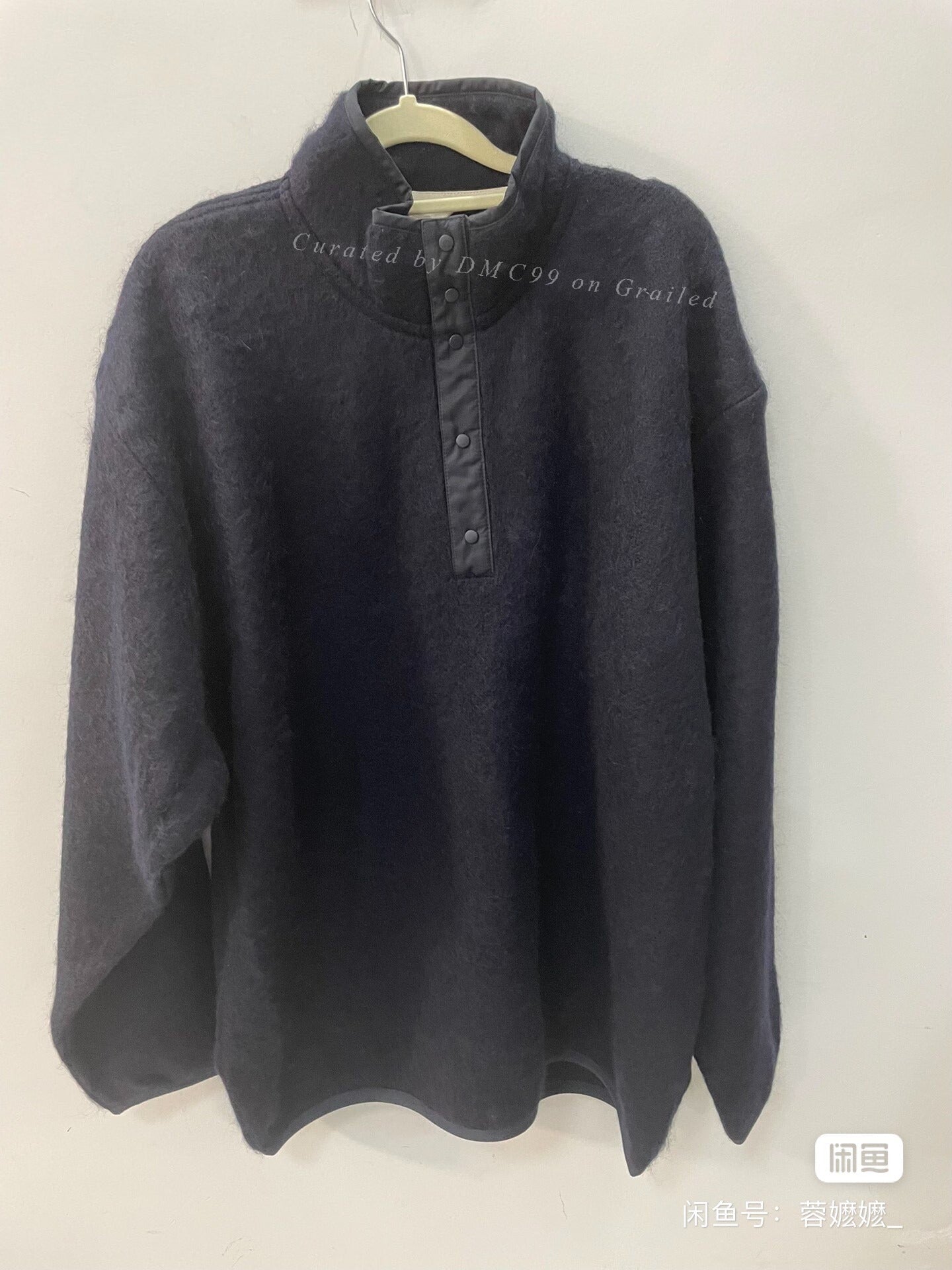 nanamica Mohair Stand Collar Pullover