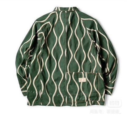 KAPITAL 20SS Cotton-Linen Canvas Four-Pocket Jacket
