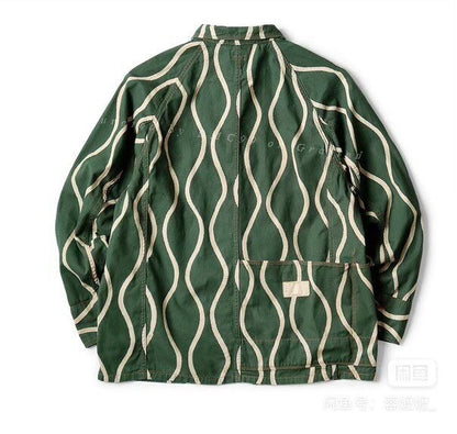 KAPITAL 20SS Cotton-Linen Canvas Four-Pocket Jacket