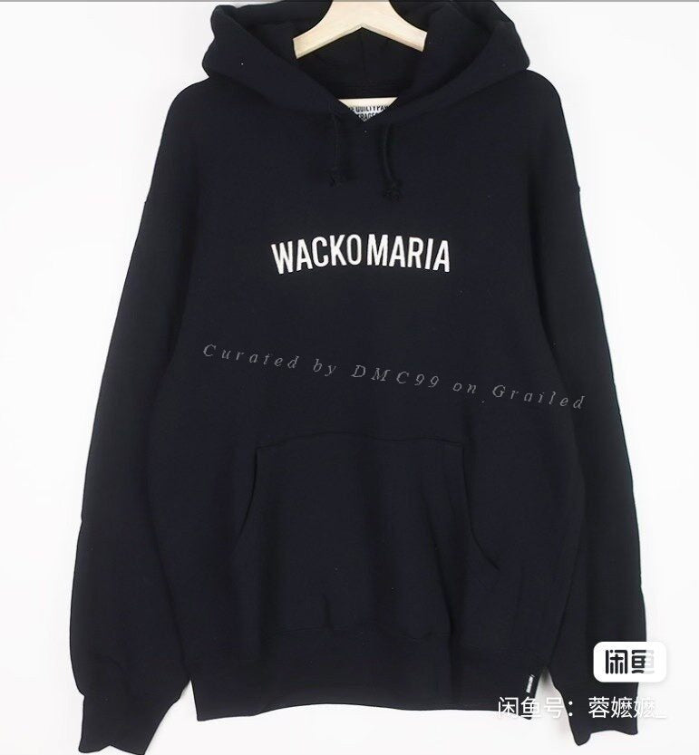 WACKO MARIA MIDDLE WEIGHT PULL OVER HOODED SWEAT
