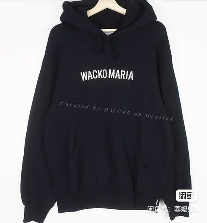 WACKO MARIA MIDDLE WEIGHT PULL OVER HOODED SWEAT