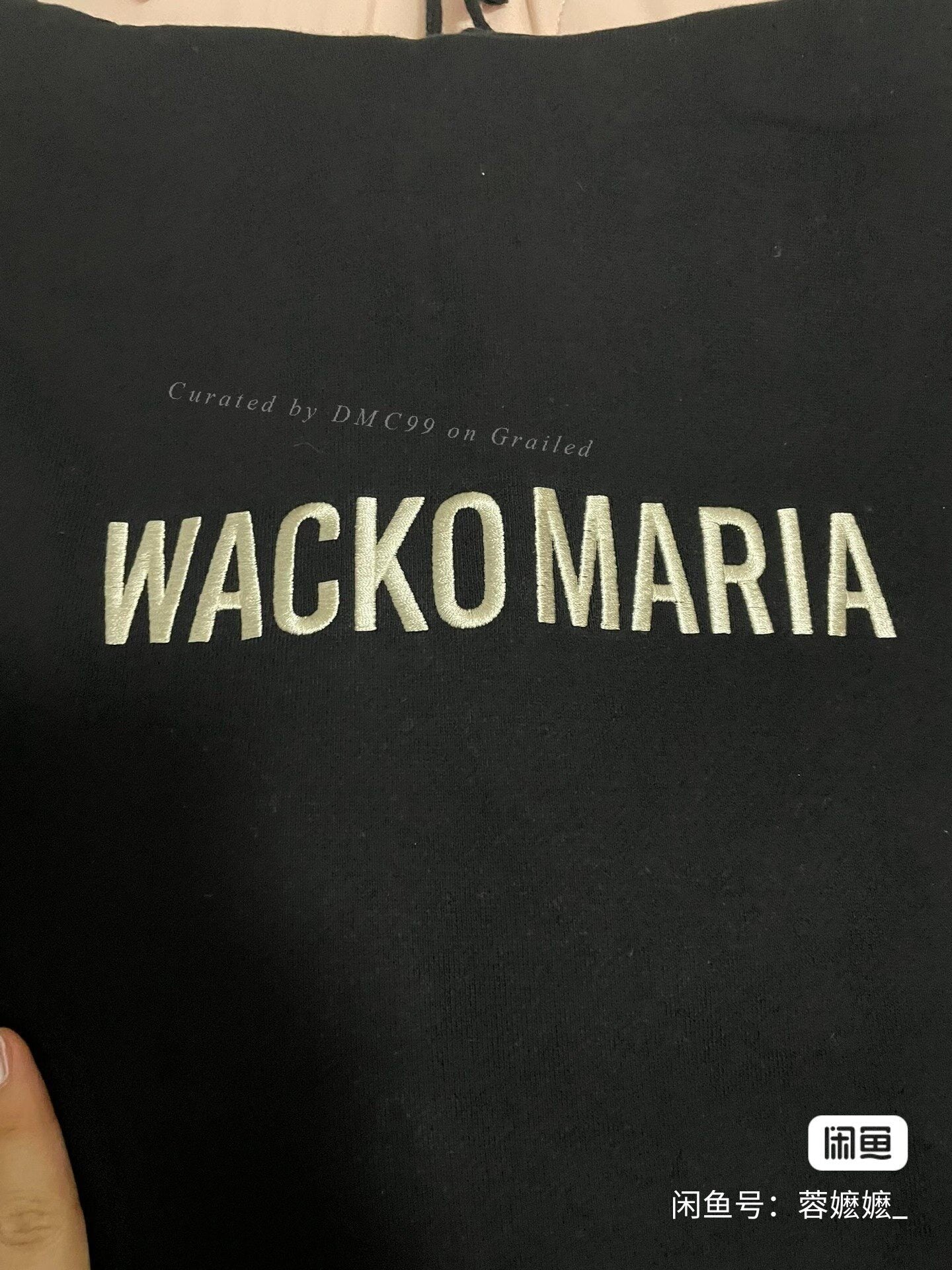 WACKO MARIA MIDDLE WEIGHT PULL OVER HOODED SWEAT