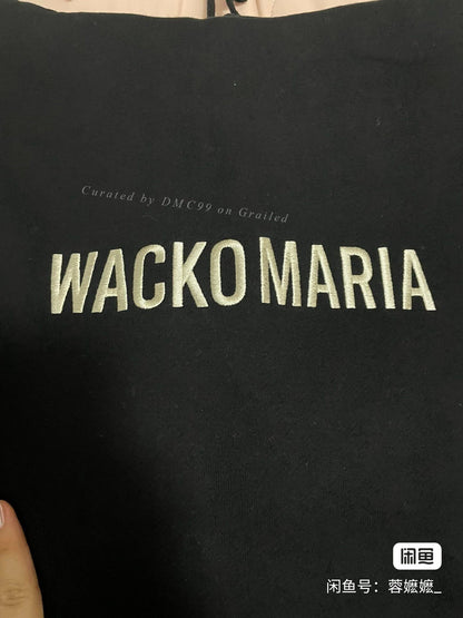 WACKO MARIA MIDDLE WEIGHT PULL OVER HOODED SWEAT