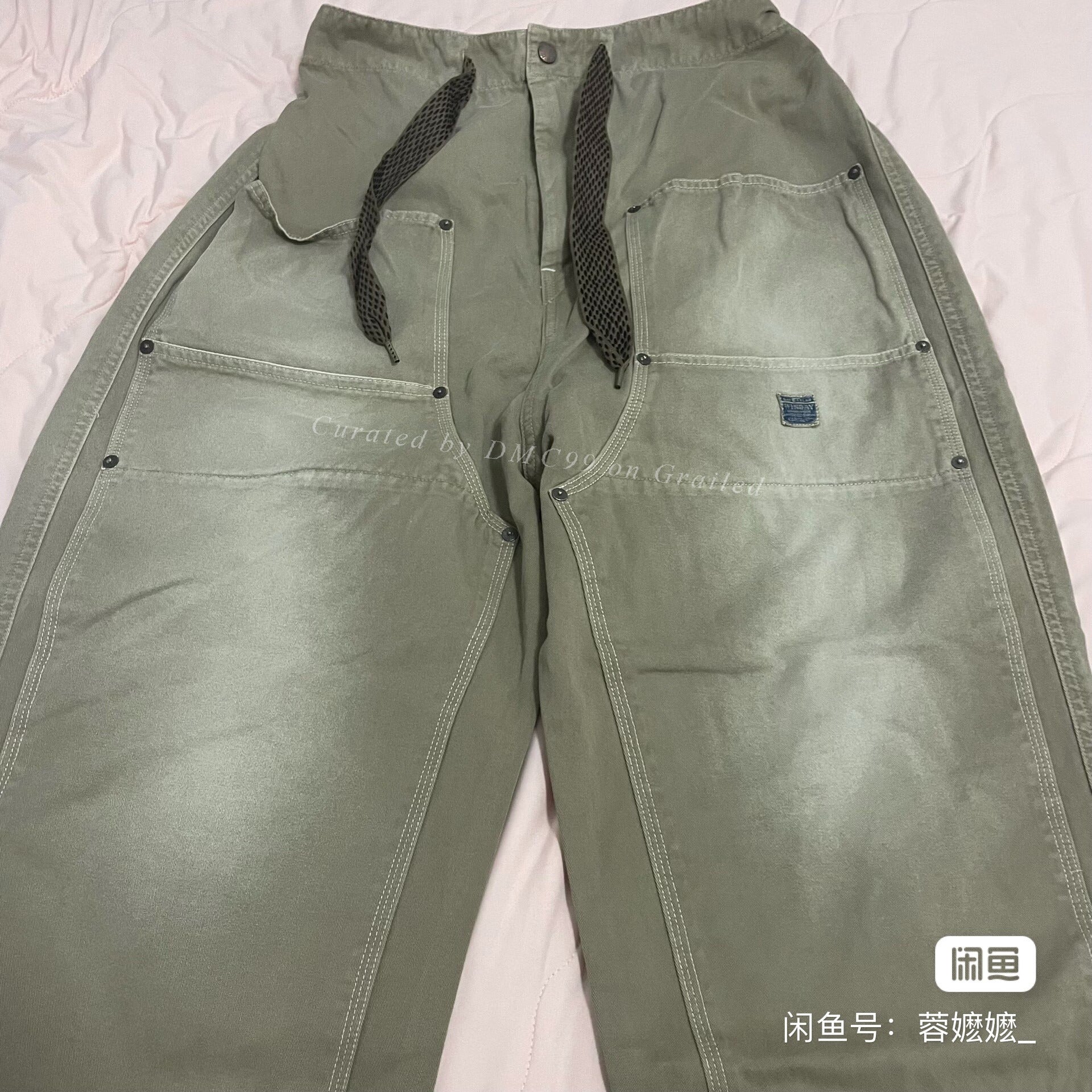KAPITAL 23SS Vintage Cotton Cargo Pants