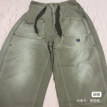KAPITAL 23SS Vintage Cotton Cargo Pants