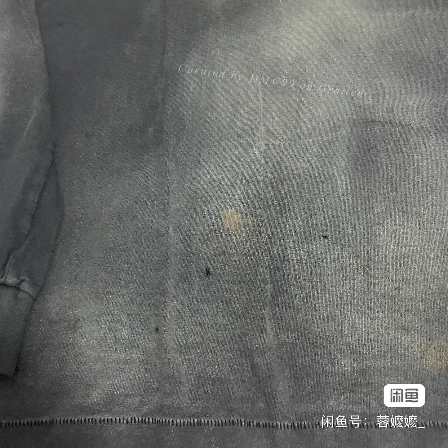 Saint Michael Vintage Washed Distressed Print T-Shirt