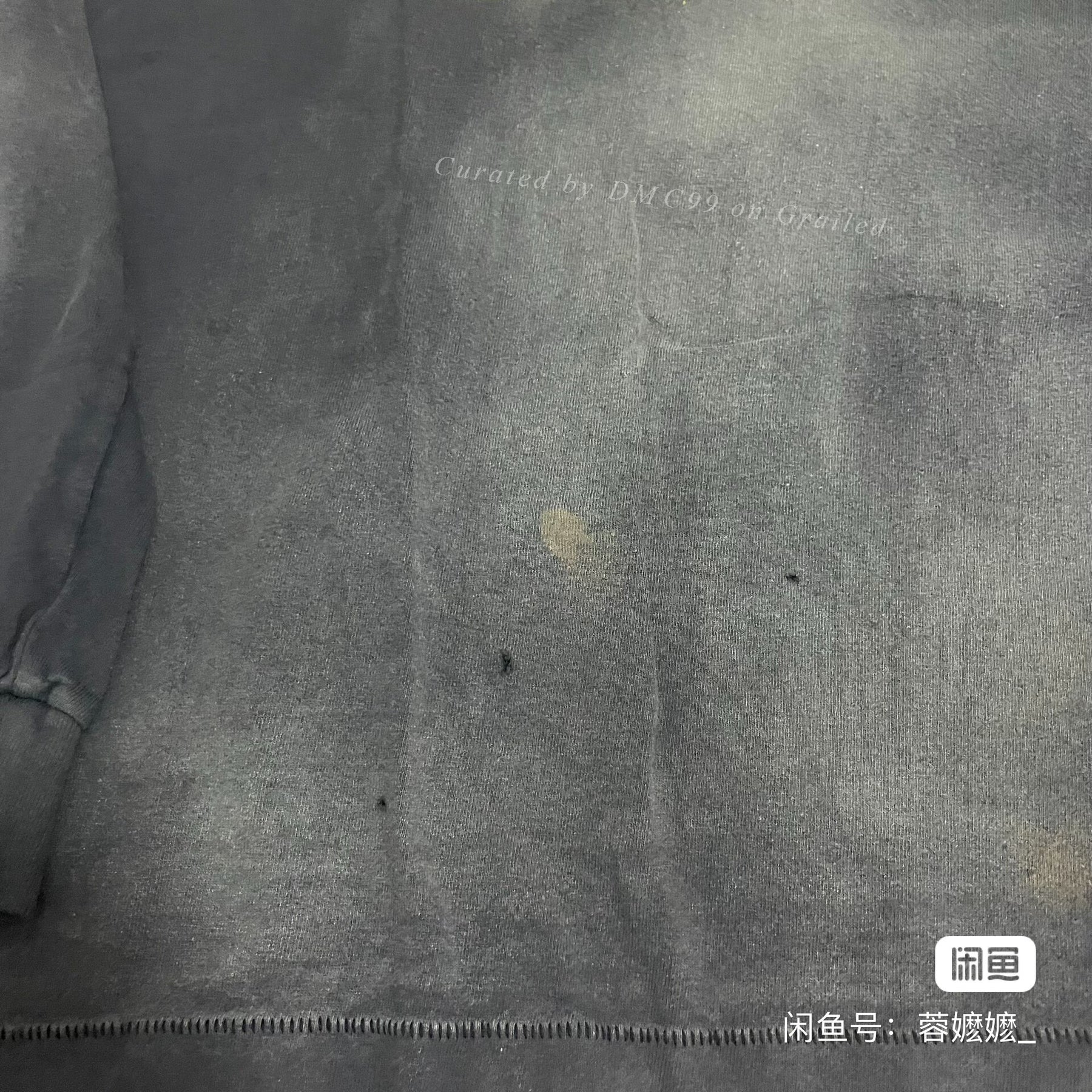 Saint Michael Vintage Washed Distressed Print T-Shirt