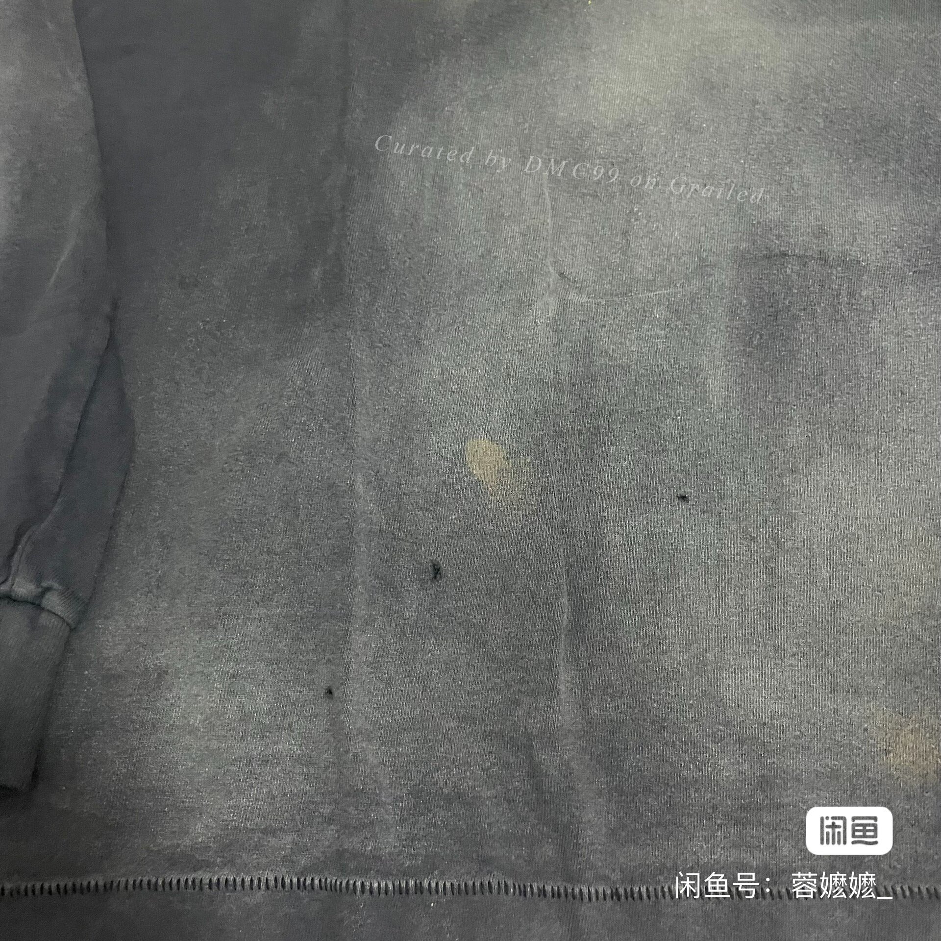 Saint Michael Vintage Washed Distressed Print T-Shirt