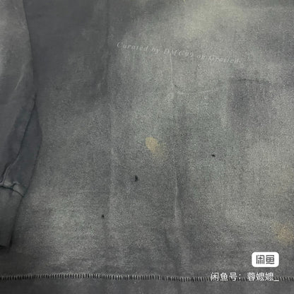 Saint Michael Vintage Washed Distressed Print T-Shirt