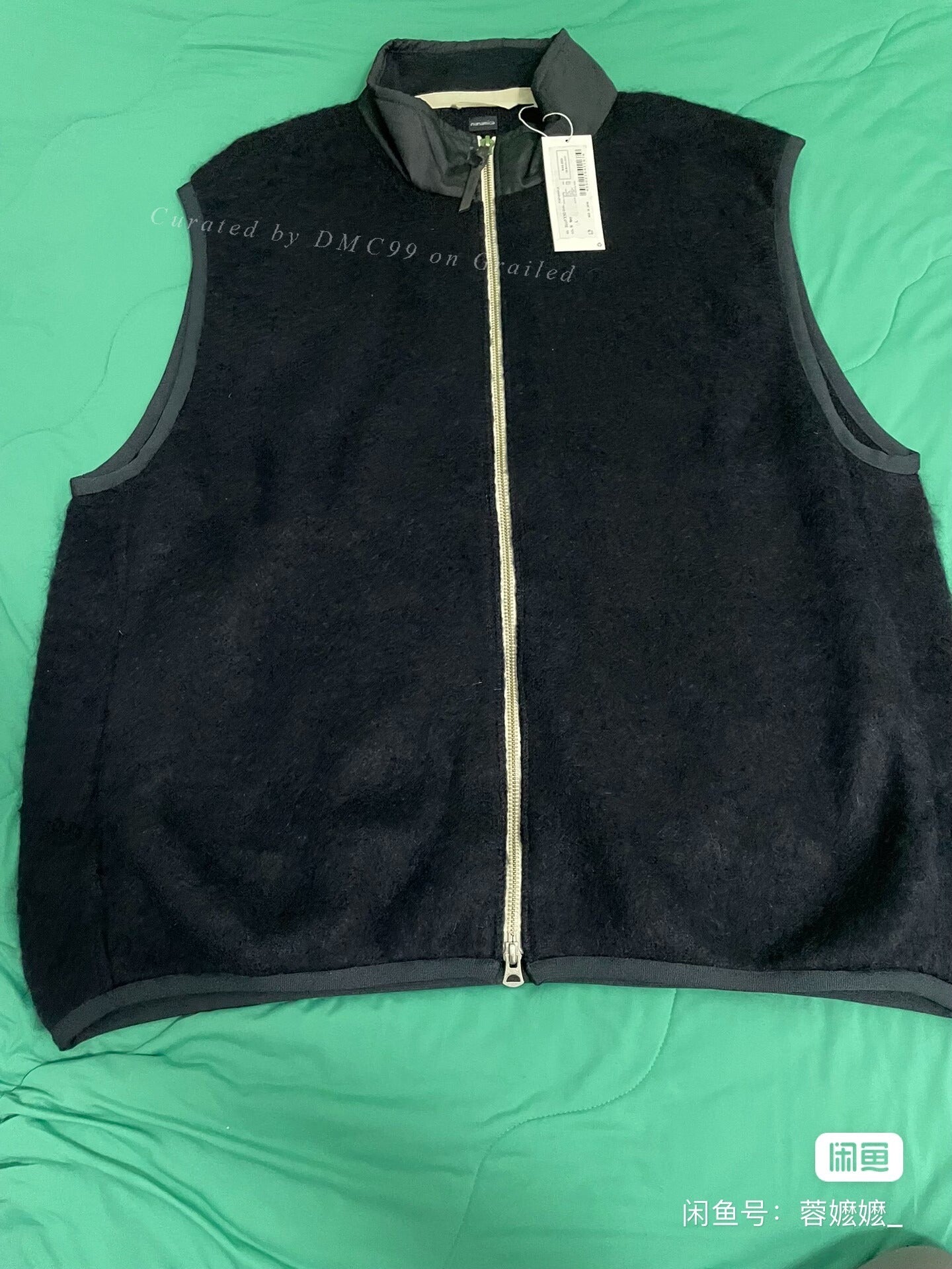 NANAMICA 23AW Zip-Up Mohair Vest