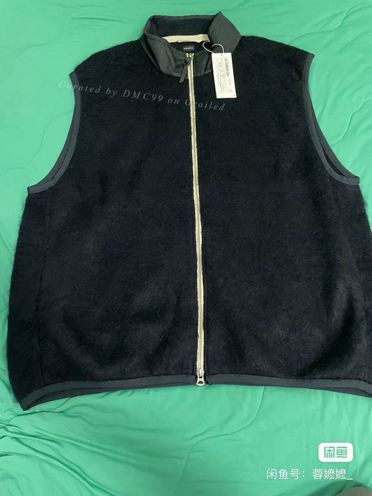 NANAMICA 23AW Zip-Up Mohair Vest