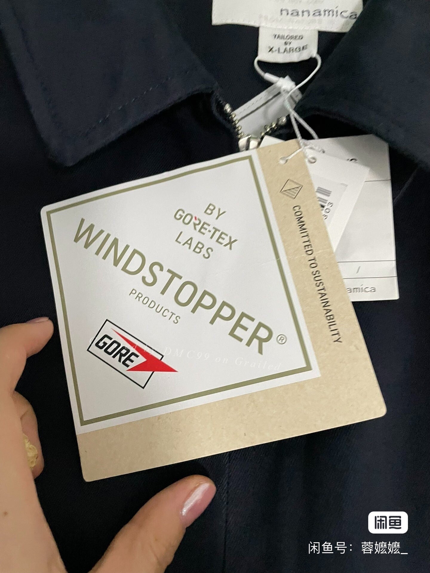 nanamica WINDSTOPPER Chino Crew Jacket