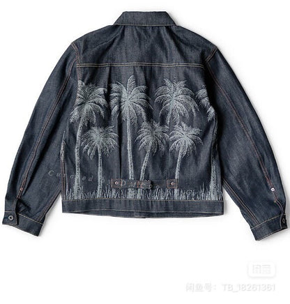 KAPITAL 22SS Palm Tree Denim Jacket