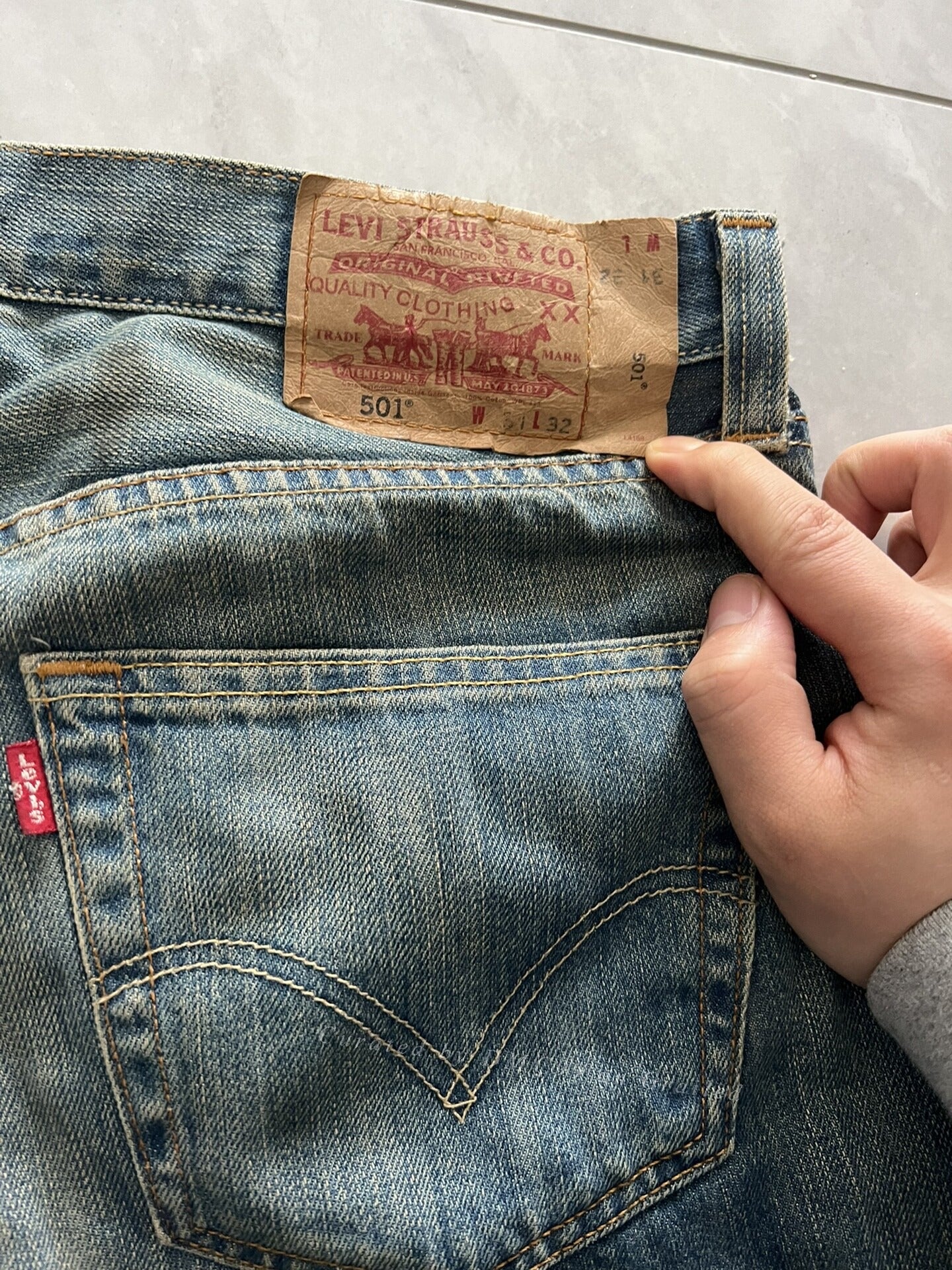 Levi's 501 Denim Jeans