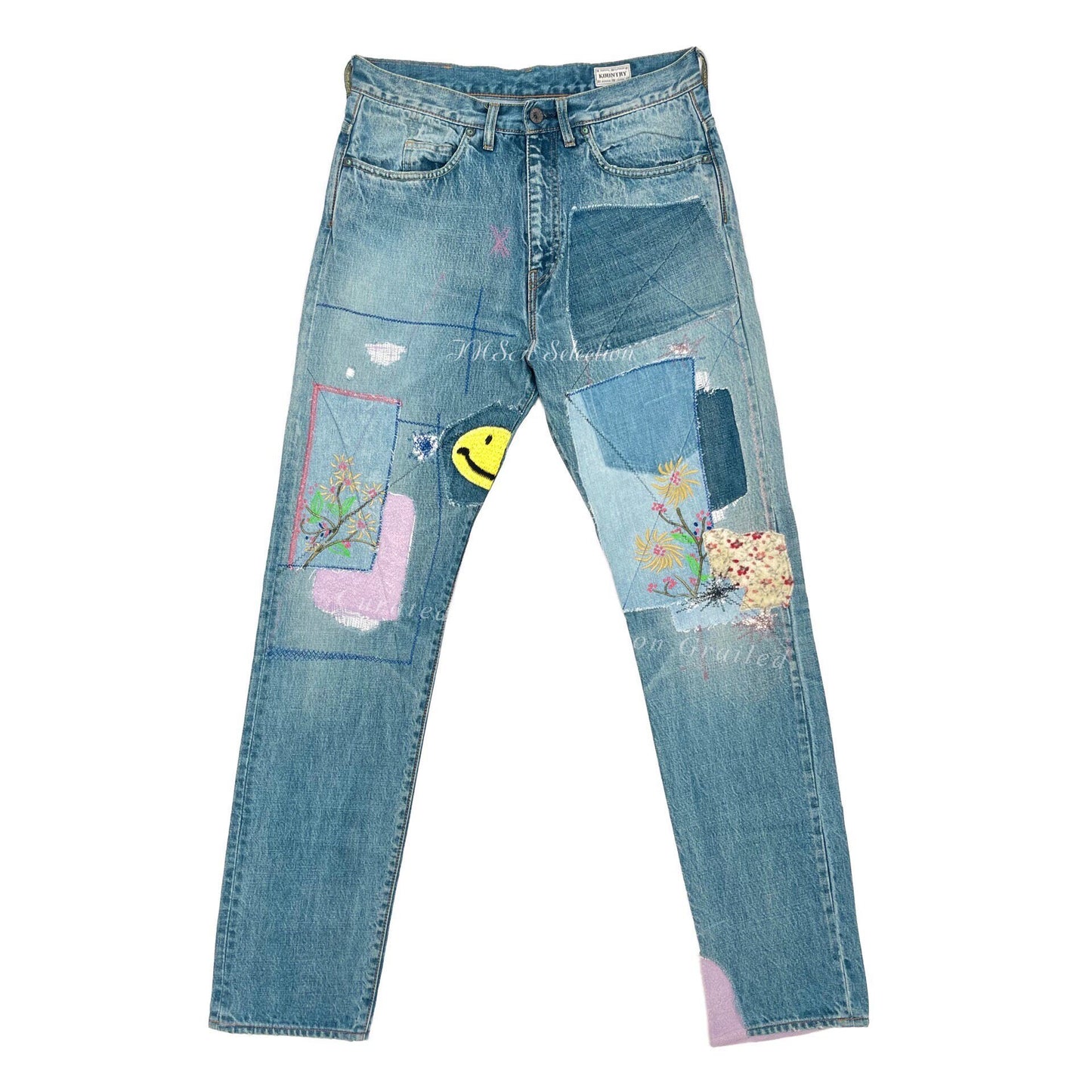 Kapital Kountry Patchwork Denim Jeans