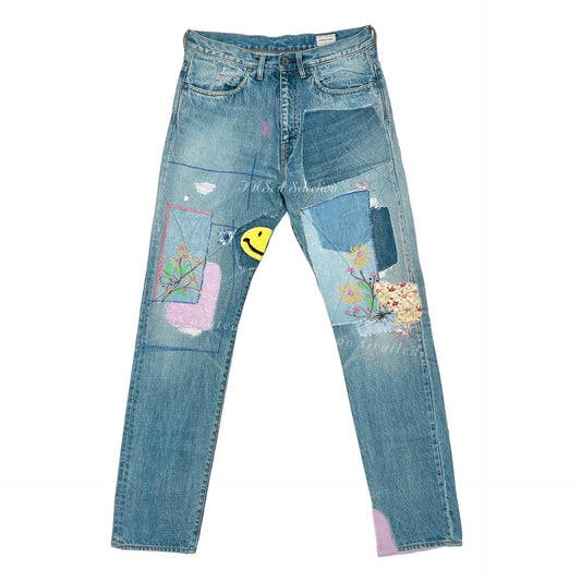 Kapital Kountry Patchwork Denim Jeans