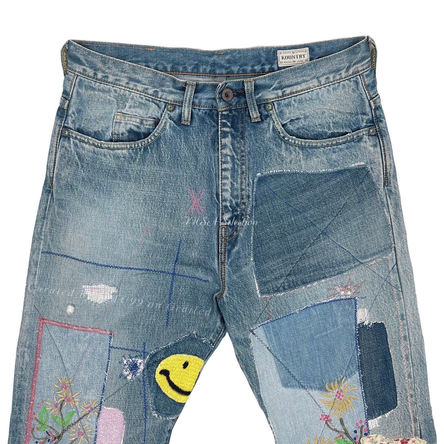 Kapital Kountry Patchwork Denim Jeans