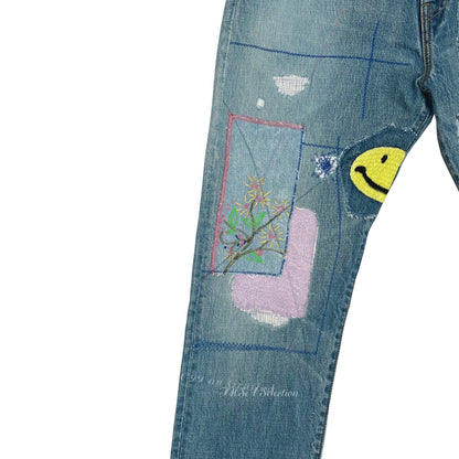 Kapital Kountry Patchwork Denim Jeans