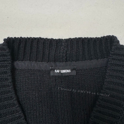 Raf Simons AW16 Oversized Wool Cardigan