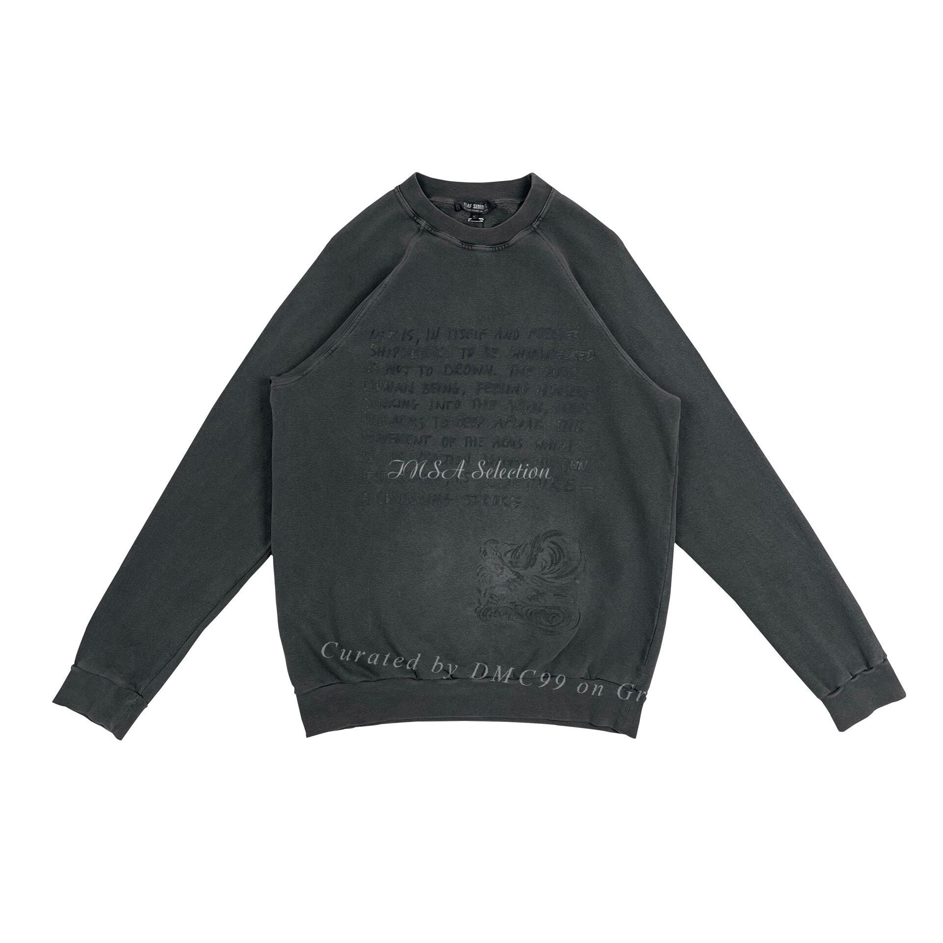 Raf Simons AW05 Waves Shipwreck Sweatshirt
