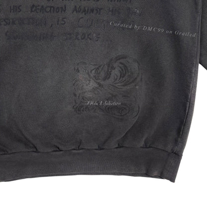Raf Simons AW05 Waves Shipwreck Sweatshirt