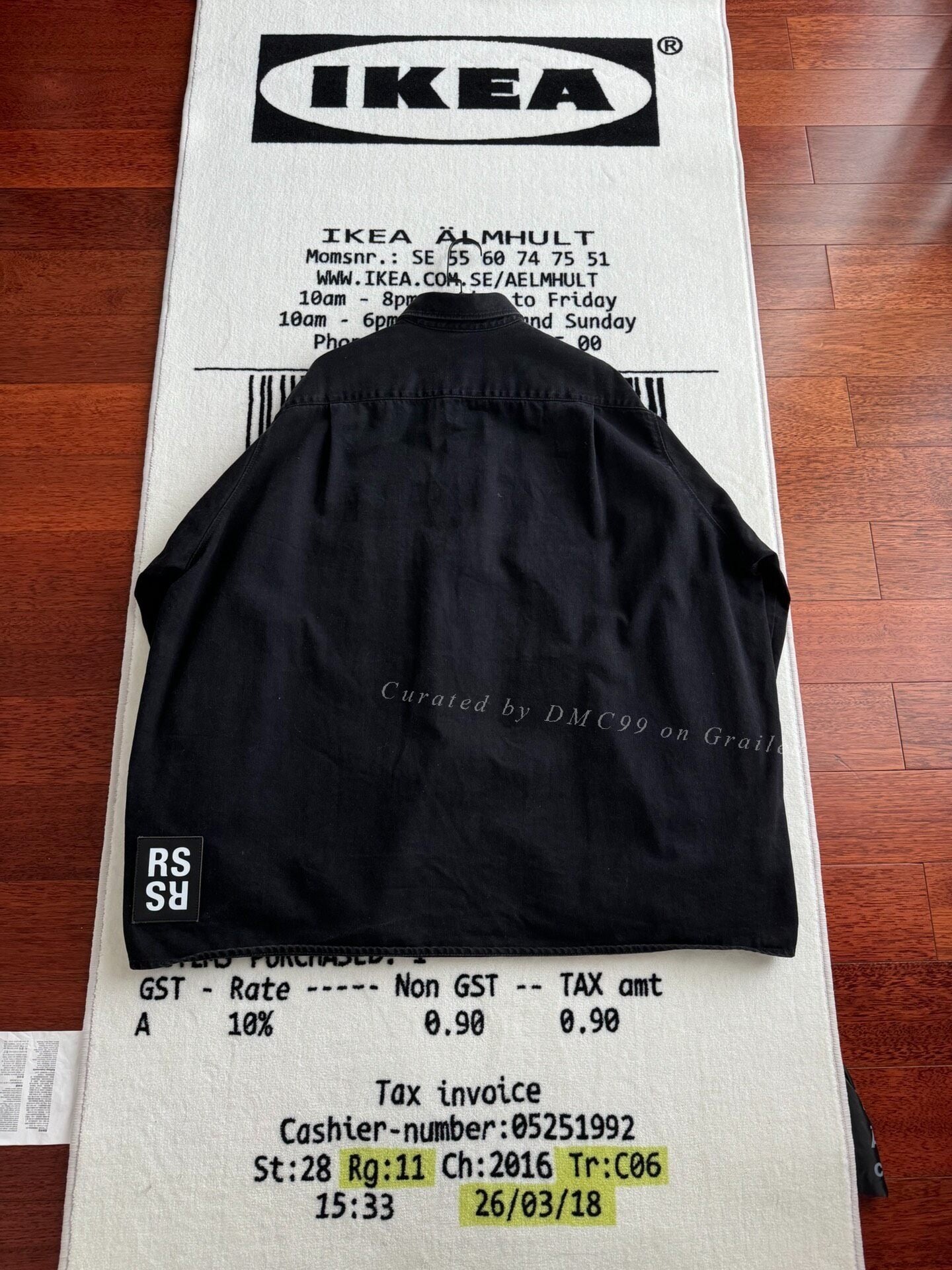 Raf Simons SS18 Oversized Shirt Jacket