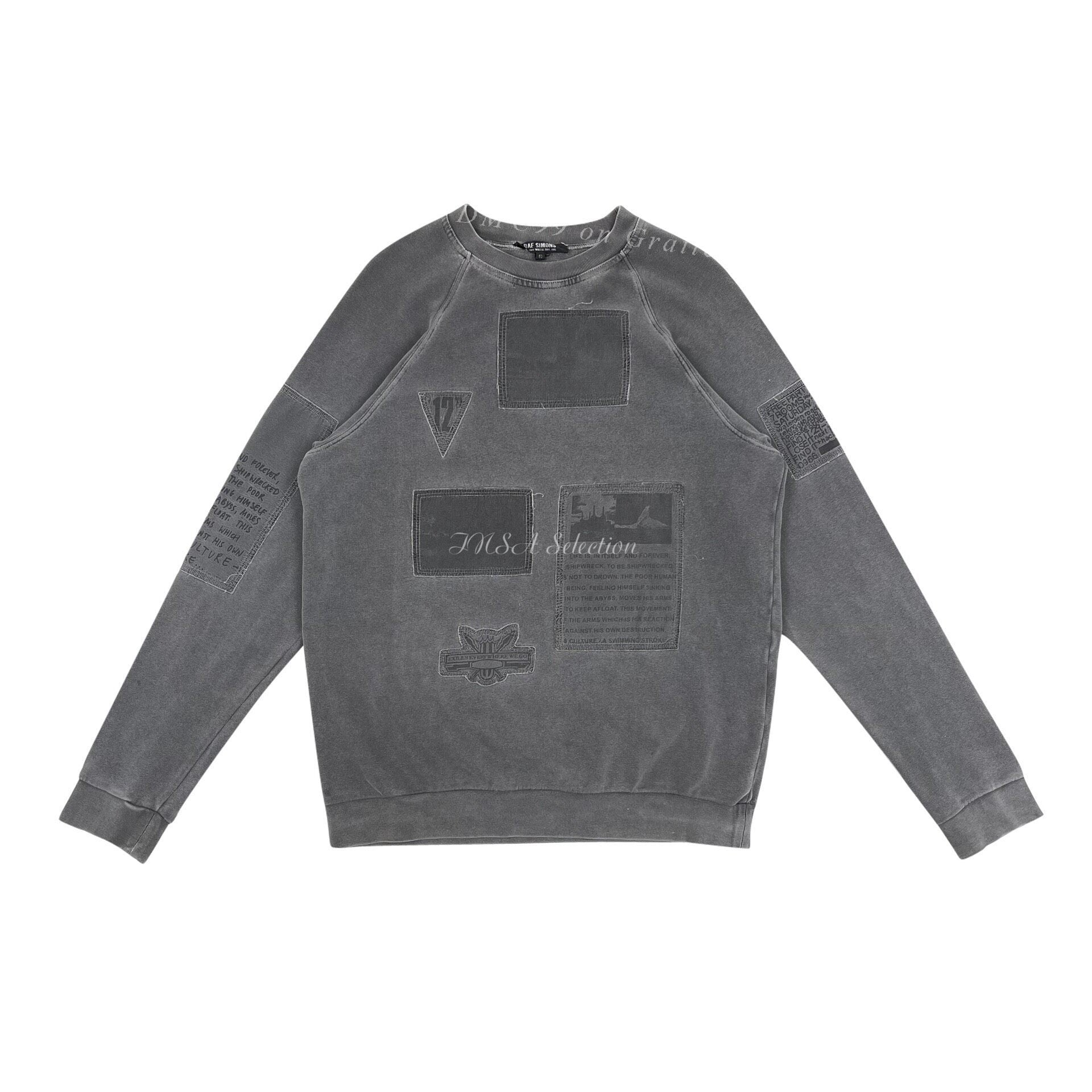 Raf Simons Archive AW05 Waves Pullover