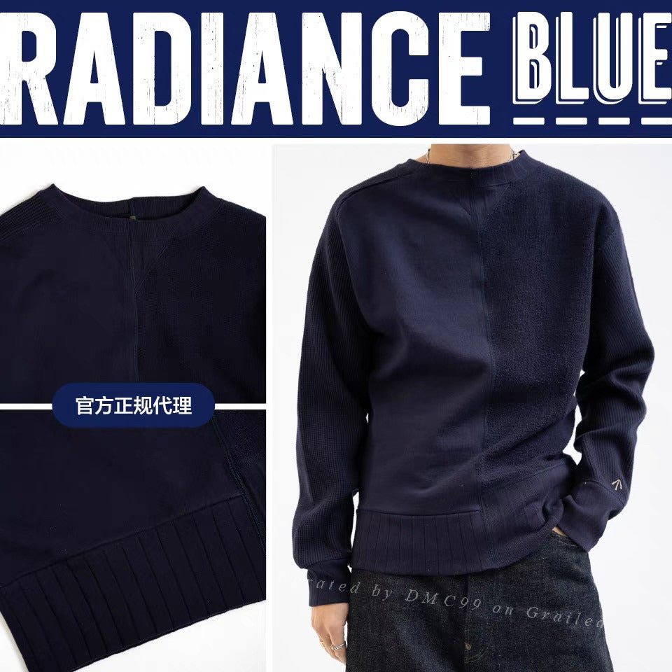 Nigel Cabourn Autumn Winter Vintage Patchwork Sweatshirt