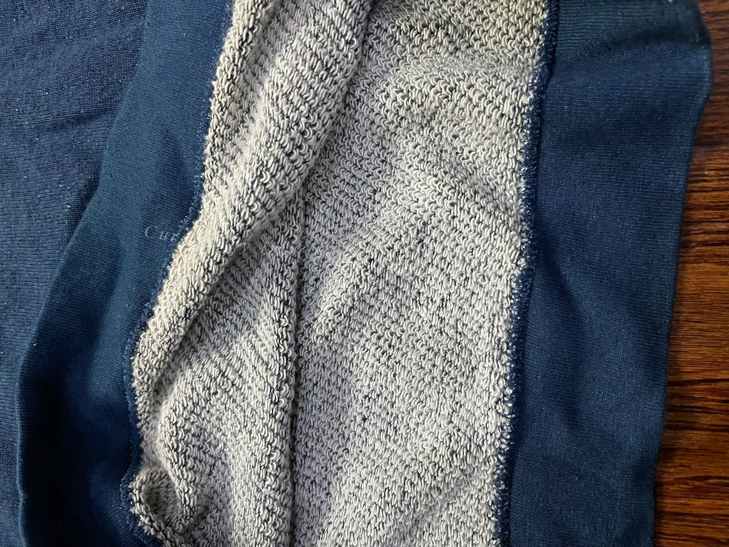 visvim indigo sweatshirt
