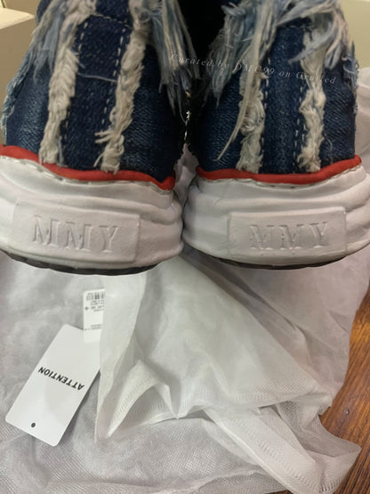 Nigel Cabourn Indigo Dissolved Shoes