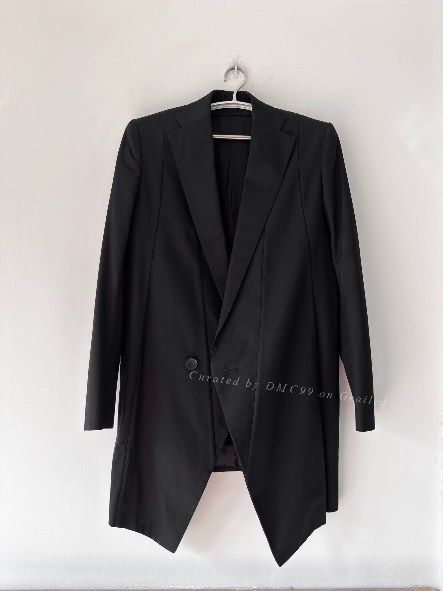 2017AW Julius Runway Diagonal Cut Coat