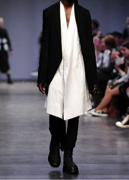 2017AW Julius Runway Diagonal Cut Coat